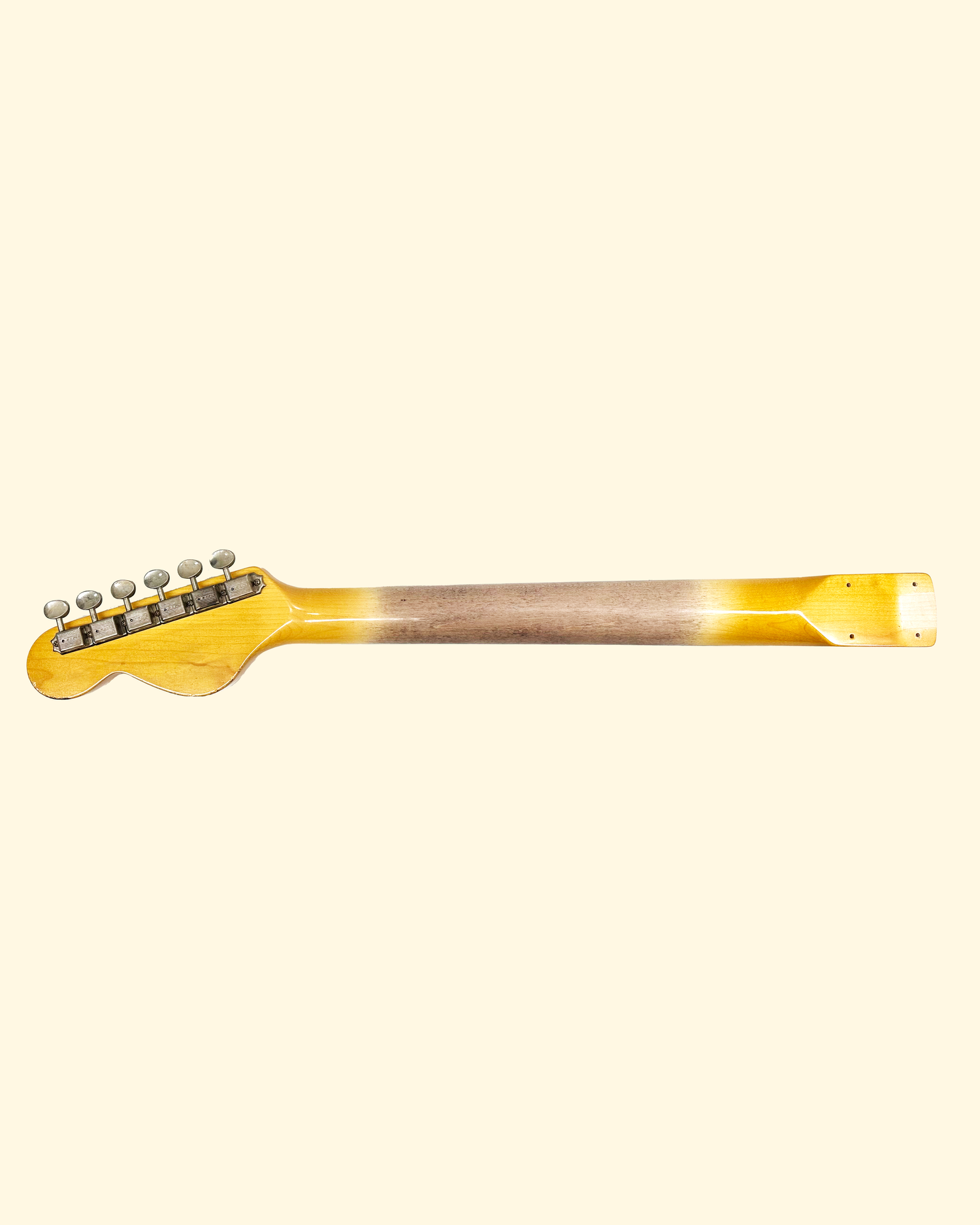 Vintage Amber VTS Neck | Oversized Headstock — MJT Aged Guitars